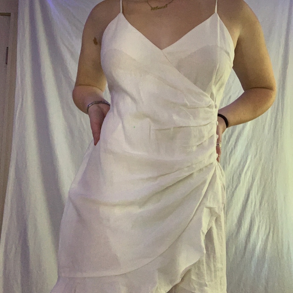 White dress